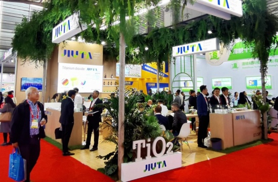 On site of the 2023 China International Coatings Exhibition